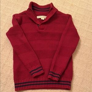 Hope & Henry Kids' Red Sweater